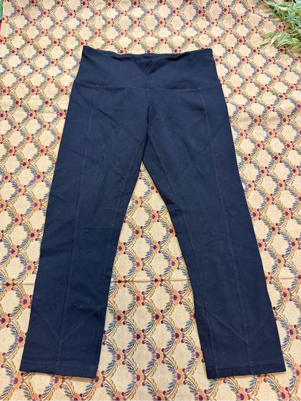 Prana  Black High-Waist Stretch Capri Pants